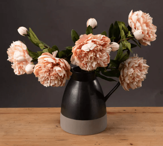 flowers in jug